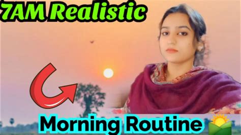 Am Realistic Morning Routine Simple And Productive Routine