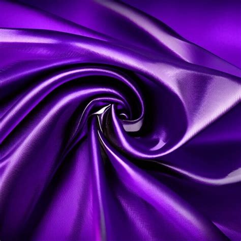 Premium Ai Image Luxury Textile Purple Silk Folded Fabric Background