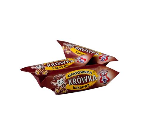 Krówka mleczna o smaku kakaowym 0 5 kg Krówkarenka Kawiarenka