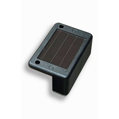 Maxsa Innovations Solar Powered Pk Led Deck Lights Black Weather