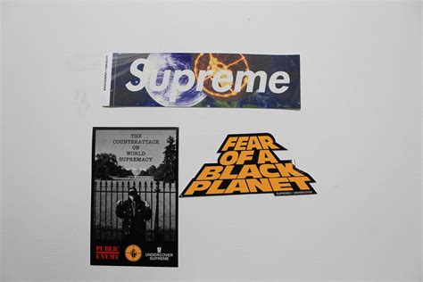 Supreme Supreme X Undercover Sticker Set Grailed