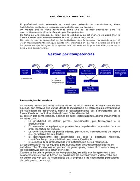 Gestión por Competencias