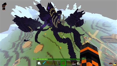 The Wither Storm Add On Mcpe Mcbe The Living Stormwither Storm In Minecraftenderfoxboy Mc🦊