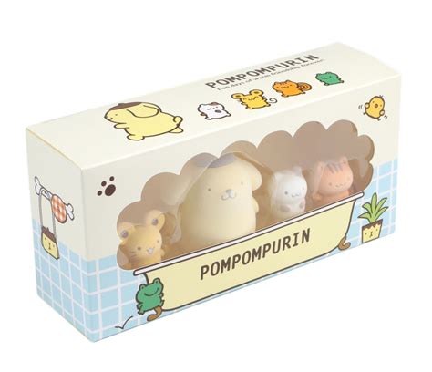 Sanrio© Character Pompompurin Figure 4in1 Set