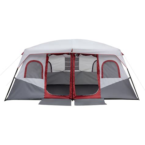 Outdoor Camping Tent, 10 Person 2 Room Huge Large Tents, Instant Cabin ...