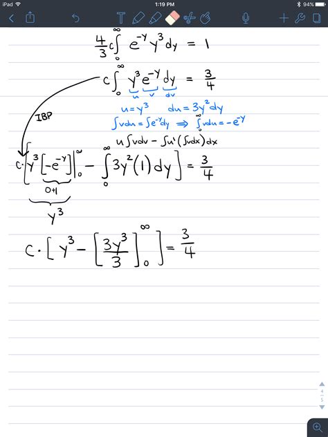 calculus - Integration by parts, three times - Mathematics Stack Exchange