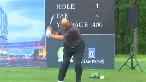 Charles Barkley Somehow Fixes Legendarily Awful Golf Swing, It’s a Miracle!