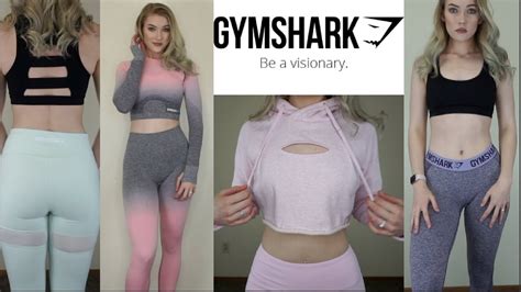 Gymshark Collection Try On My Entire Gymshark Collection Youtube