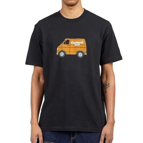 Carhartt WIP S S Mystery Machine T Shirt Black HHV