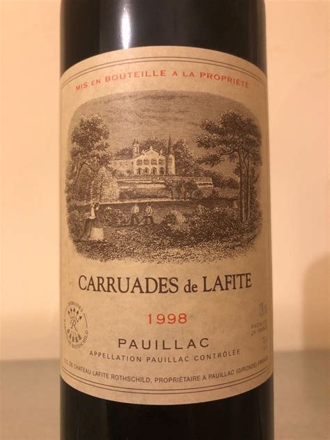 CARRUADES De LAFITE 1998 Pauillac Kaufen Auf Ricardo