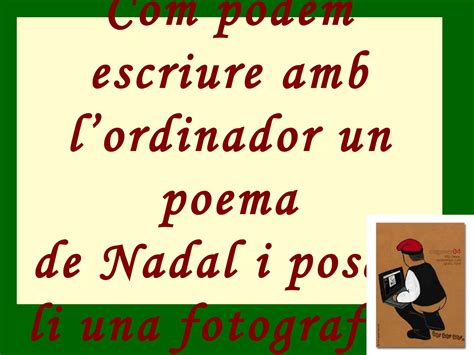 Felicitaci Poema De Nadal Ppt