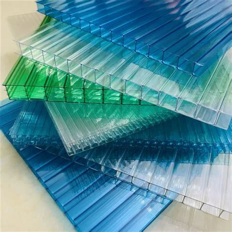 Hollow Greenhouse Pc Plastic Roof Sheets Twin Wall Polycarbonate Solid