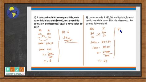 Regra De Três Porcentagem - 9