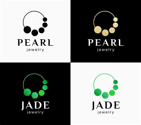 joyería tienda piedra preciosa perla jade antiguo lujo moda logotipo