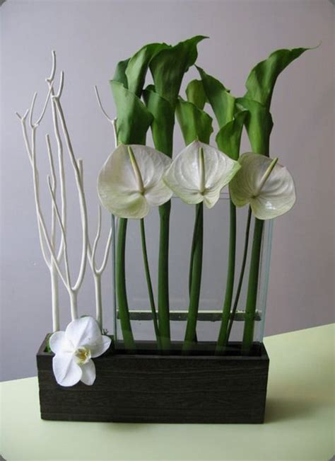 White Anthurium Arrangements Google Search Arreglos Florales