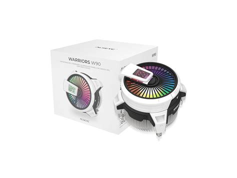 Alseye W Cpu Cooler Temperature Displayed Cpu Cooler For Small Size