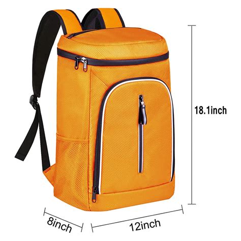 Custom Reusable Insulated Lunch Cooler Backpack Bags Jumbo Thermal Food ...