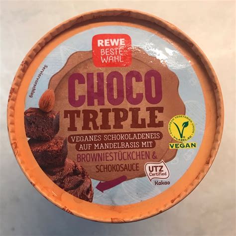 Rewe Beste Wahl Choco Triple Eiscreme Review Abillion