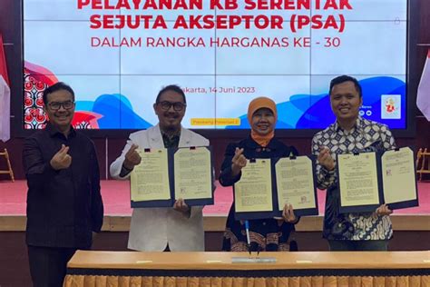 Bkkbn Gelar Pelayanan Kb Serentak Sejuta Akseptor Sambut Harganas 2023