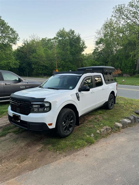 Anyone Try A Prinsu Rack On The Roof Of The Cab Mavericktruckclub 2022 Ford Maverick