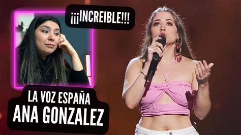 Ana Gonzalez Soprende Cantando Maria De La O En La Voz Espa A Y