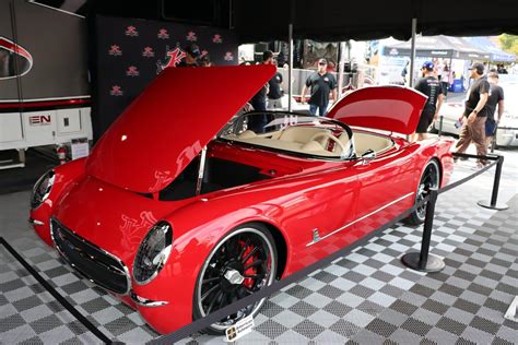 Check Out Dave Kindigs 1953 CF1 Corvettes At SEMA 2022