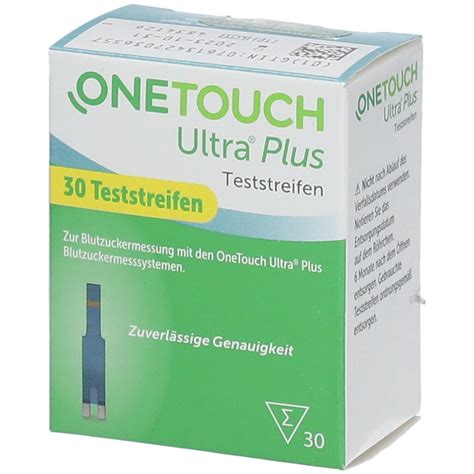 Onetouch Ultra Plus Teststreifen St Shop Apotheke