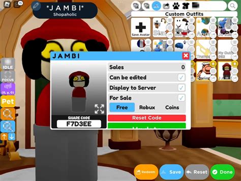 Robloxian High school Jambi Outfit Code : r/daveandbambi