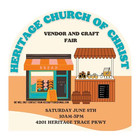 Heritage Church of Christ Craft Fair – DFW Craft Shows