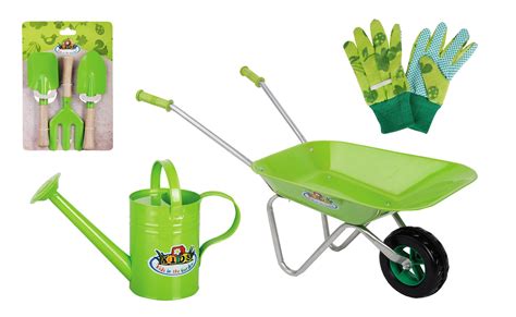 Kit petit jardinier accessoires pour enfant en métal gants petits