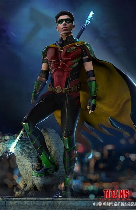 Titans Season 4 Here S A Better Look At Jay Lycurgo S Robin Costume