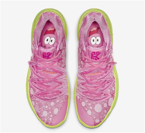 Spongebob Squarepants X Nike Kyrie 5 Patrick Star Lotus Pink University