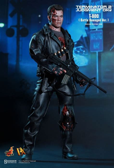 T 800 Aus Dem Film Terminator 2 Judgment Day Von Hot Toys Dx13 Arnold Schwarzenegger