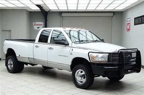 Sell Used 2006 Dodge Ram 3500 Diesel 4x4 Dually Laramie Heated Leather Infinity Texas In