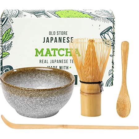 Amazon Bamboomn Matcha Whisk Set Golden Chasen Tea Whisk