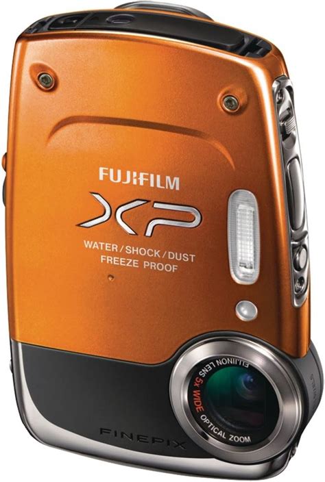 Fujifilm Finepix Xp20 Orange 14 Mp Digital Camera With 5x