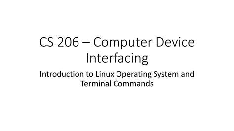 SOLUTION: Linux terminal commands - Studypool