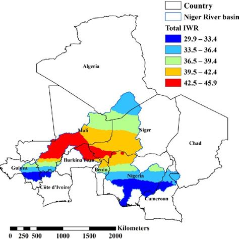 Map Of The Niger River Basin The Map Shows The Ten Countries In The Download Scientific