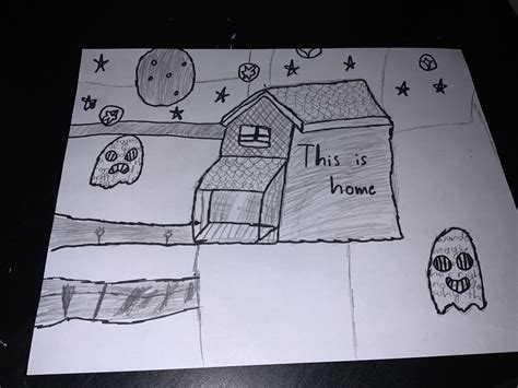 Made a shitty drawing of the This Is Home album cover : r/cavetown