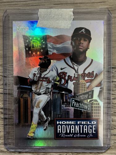 Ronald Acuna Jr Topps Series Home Field Advantage Hfa