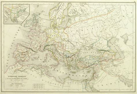 World Map of the Ancients, 1860