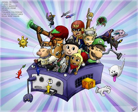 Gamecube Tribute Color By Drlm On Deviantart