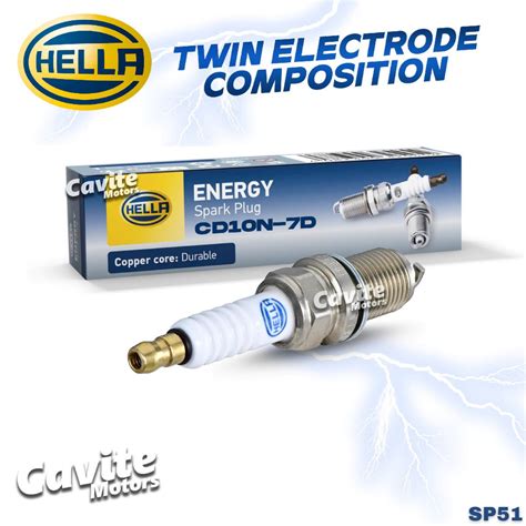 Yamaha Ytx Hella Twin Electrode Composition Spark Plug Cd N D