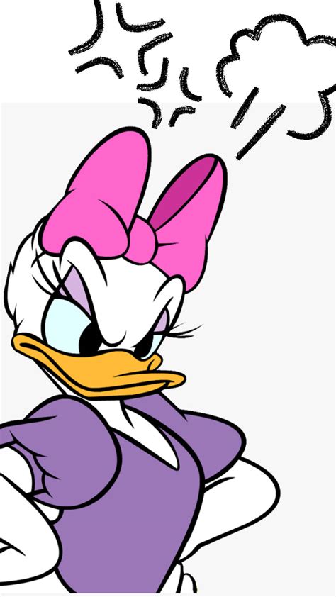 Daisy Duck Angry At Donald