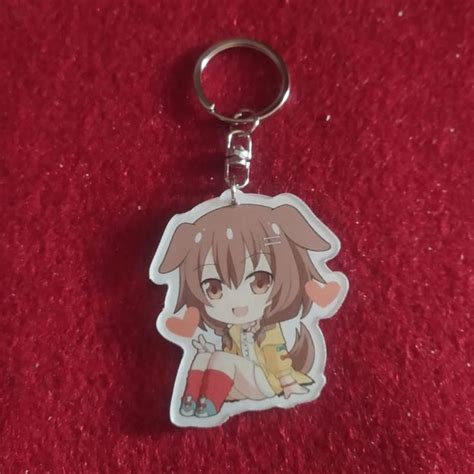 Jual Gantungan Kunci Inugami Korone Hololive Vtuber V Keychain