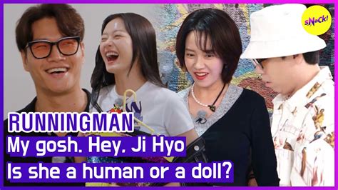 HOT CLIPS RUNNINGMAN My Gosh Hey Ji Hyo Is She A Human Or A Doll