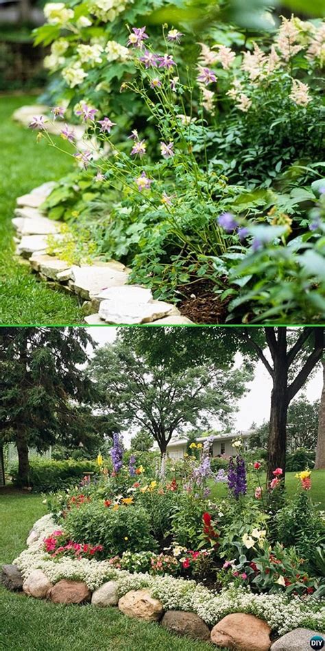 23 Superb Stone Landscape Edging Ideas - Home Decoration and ...