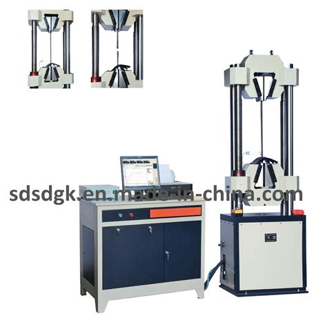 Gwe Computer Display Hydraulic Steel Strand Tensile Testing Test Tester