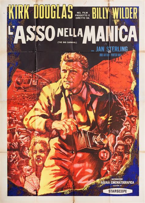 Ace in the Hole Original R1964 Italian Quattro Foglio Movie Poster ...