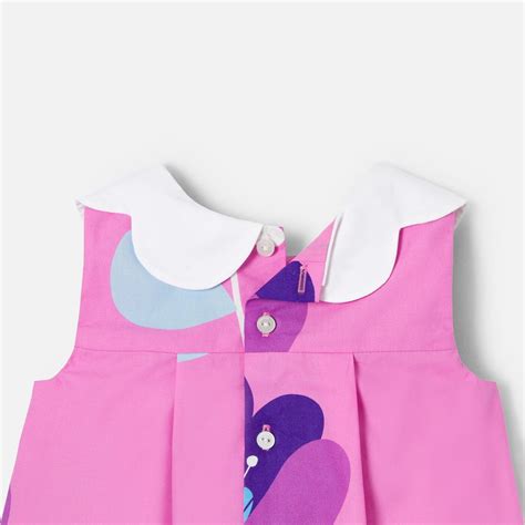 Robe Trapèze Bébé Fille Rose Multico Jacadi Paris